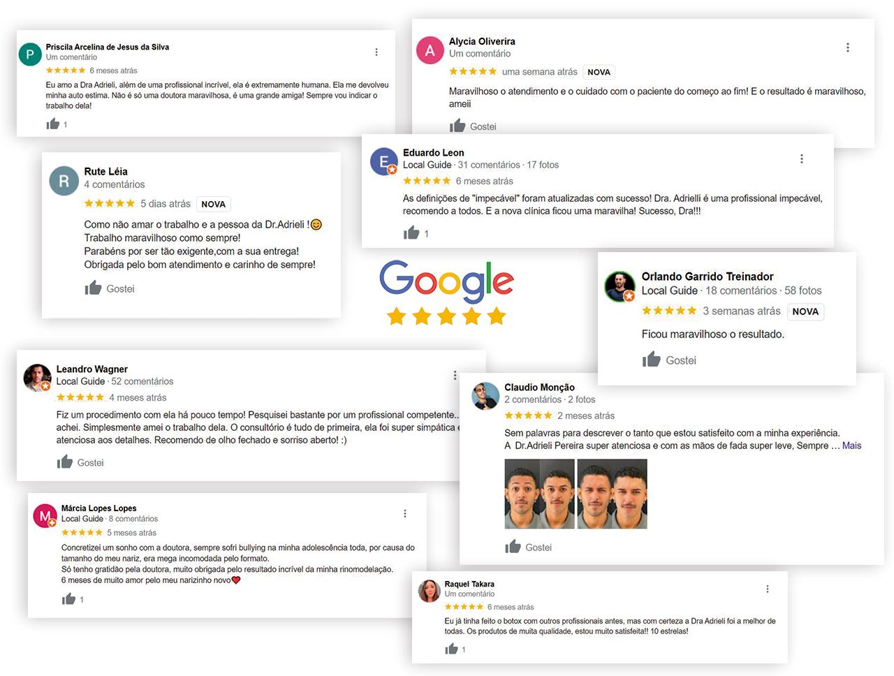 Avaliação do Google